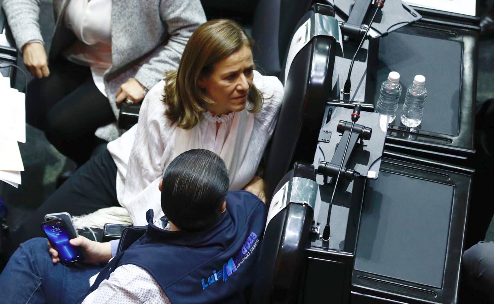 Morena pide excusar a Margarita Zavala de discusión de la reforma eléctrica