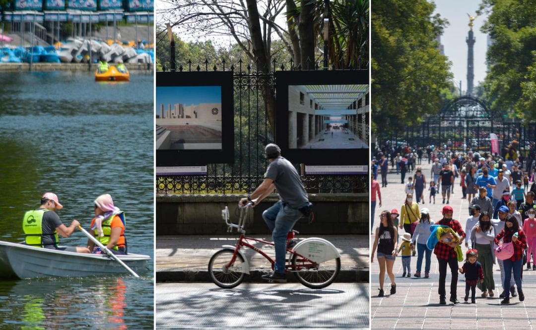 El Bosque de Chapultepec es una excelente opción para turistear en la CDMX | Foto: Agencia Es Imagen para El Universal Puebla
