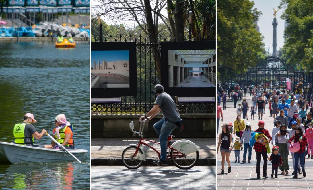 El Bosque de Chapultepec es una excelente opción para turistear en la CDMX | Foto: Agencia Es Imagen para El Universal Puebla