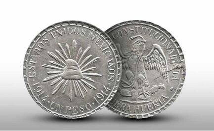 Muera Huerta, la escasa moneda de plata que vale 80 mil pesos