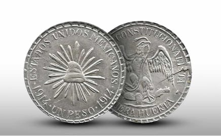 Muera Huerta, la escasa moneda de plata que vale 80 mil pesos