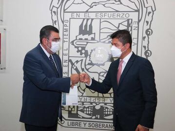 Se reúne Lalo Rivera con líderes de bancadas en el Congreso