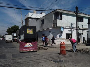 Ayuntamiento de Puebla realiza trabajos de bacheo ante inicio de lluvias