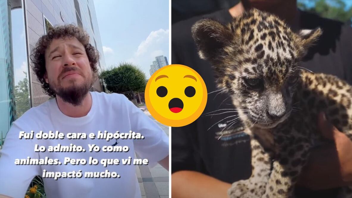 Luisito Comunica: "Fui hipócrita y doble cara", así responde a críticas por video de animales exóticos