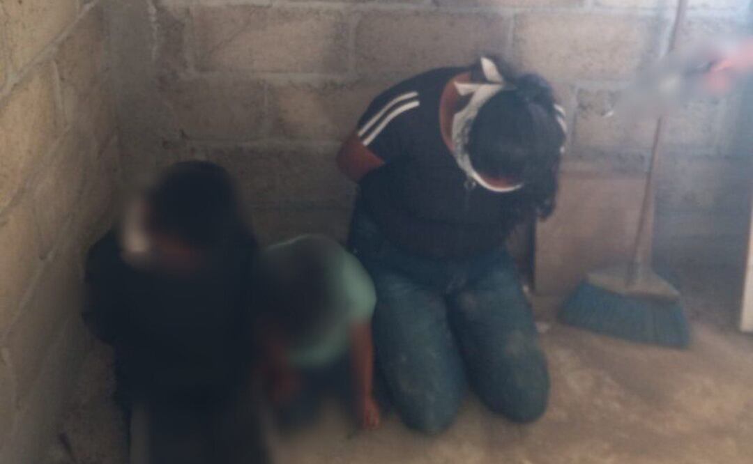 Con esta imagen, la mujer y sus dos hijos simularon su secuestro | Foto: RRSS