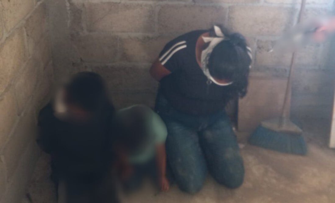 Con esta imagen, la mujer y sus dos hijos simularon su secuestro | Foto: RRSS