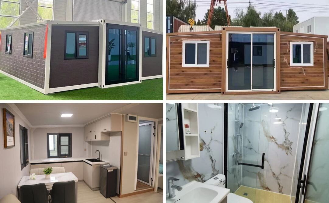 Así se ve la casa prefabricada que se vende en Alibaba | Foto: Alibaba