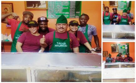 "En apoyo a nuestros hermanos": Taquería de Monterrey da trabajo a migrantes haitianos y se hace viral
