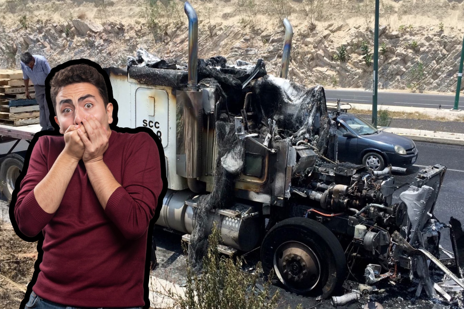 Choferes y traileros revelan las experiencias más aterradoras en la autopista México-Puebla