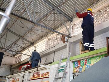 Mercados municipales reciben rehabilitación permanente