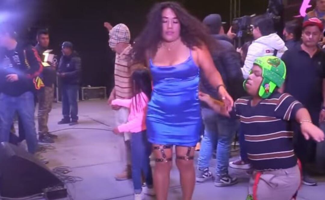 “La Tortis” es la joven atlixquense que causó sensación como nueva integrante de Sonido Pirata | Foto: Sonido Latino Tv