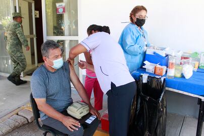 Si eres mayor de 50 años y vives en la zona conurbada de Puebla, recuerda que hoy inicia la vacunación