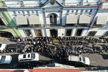 Despiden a Miguel Barbosa en el Congreso de Puebla
