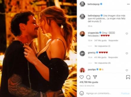 Nodal entregó el anillo de compromiso a Belinda ¡Habrá boda NODELI!