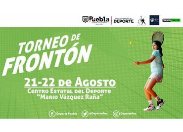 Realizarán campeonato abierto de frontenis de pelota preolímpica en la ciudad de Puebla