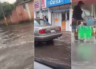 Lluvias en Puebla genera encharcamientos en varios puntos de la ciudad