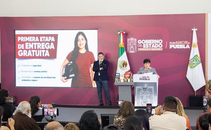 Avanza entrega de distintivos electrónicos para motociclistas en Puebla