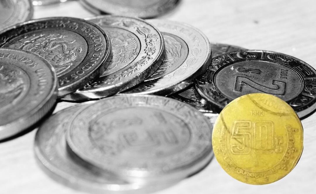 La moneda de 50 centavos que vale millones tiene un error de acuñación | Foto: Pixabay Artaprop / Mercado Libre