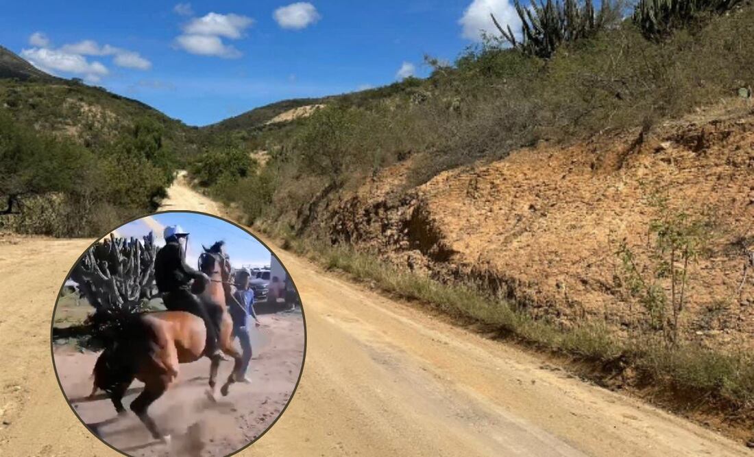 Activistas piden revisar las fiestas patronales donde maltratan animales | Foto: FB del ayuntamiento de Caltepec / Twitter de Fundación Patitias Enlodadas