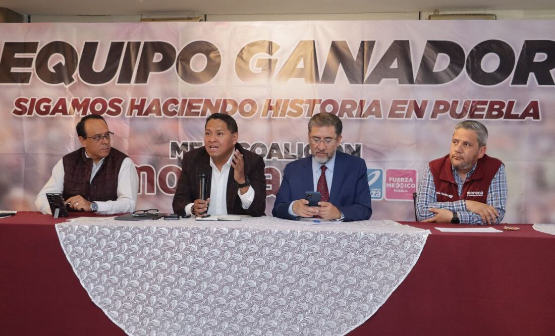 Los voceros de Morena dieron más detalles sobre el debate a la gubernatura de Puebla | Foto: EsImagen
