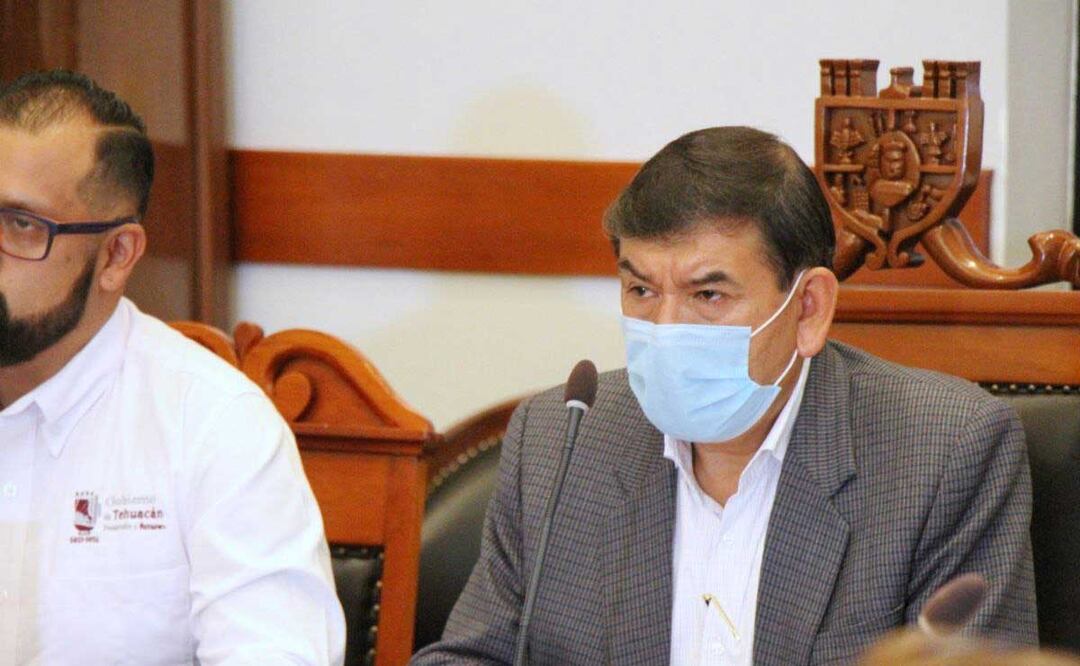 El presidente municipal de Tehuacán, Pedro Tepole, ha sido criticado por los altos índices de inseguridad | Foto: Agencia Es Imagen para El Universal Puebla