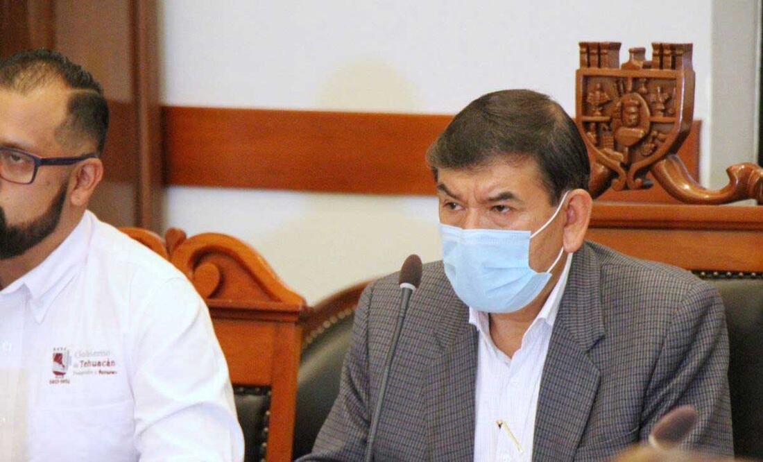 El presidente municipal de Tehuacán, Pedro Tepole, ha sido criticado por los altos índices de inseguridad | Foto: Agencia Es Imagen para El Universal Puebla