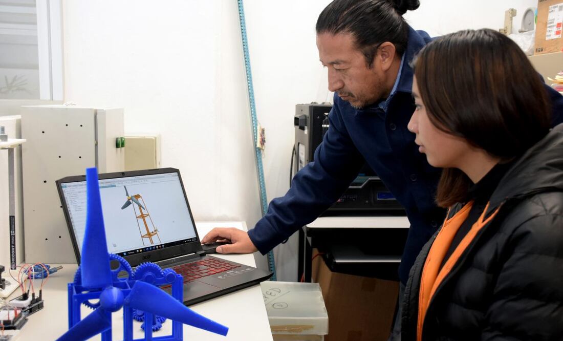 El objetivo es aprovechar el viento para hacer funcionar maquinaria agrícola | Foto: BUAP