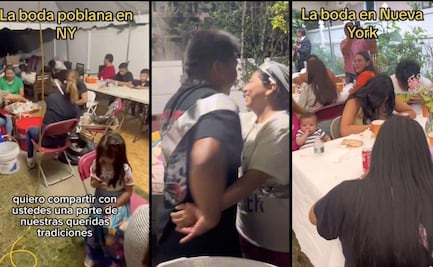VIDEO Celebran auténtica boda poblana en Nueva York