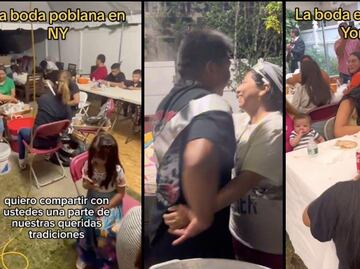 VIDEO Celebran auténtica boda poblana en Nueva York