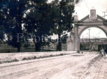 FOTOS Así era el puente de México en la antigüedad