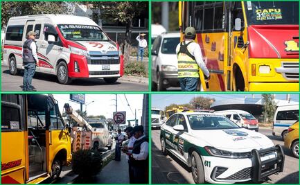 ¡Al corralón! Inicia retiro de unidades de transporte público incumplidas