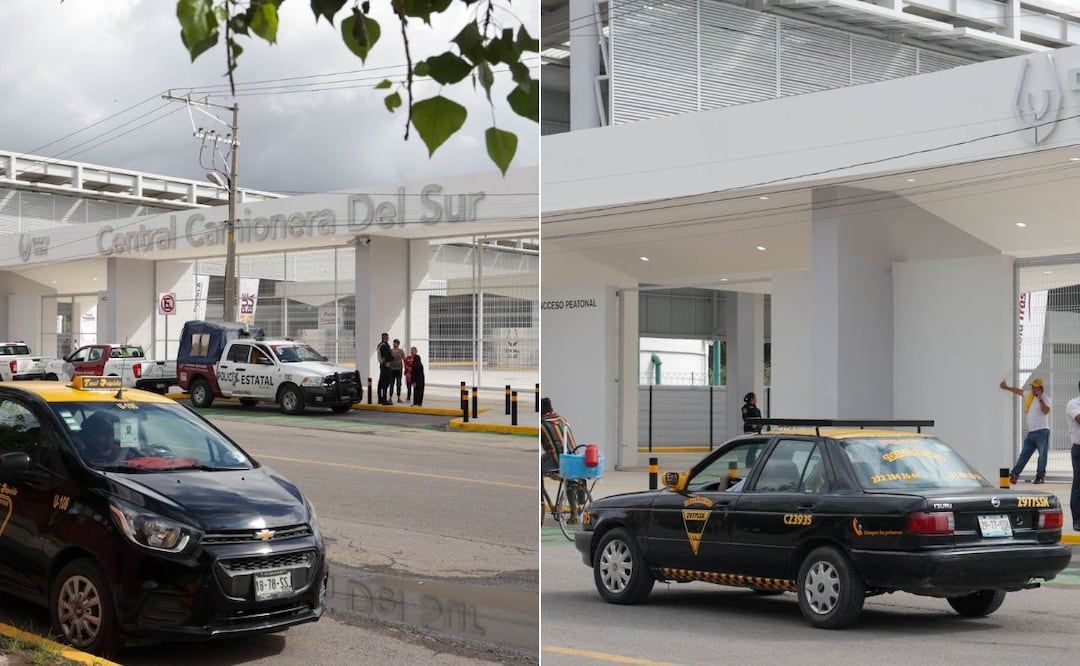Taxis en la CAPU Sur / Foto: EsImagen
