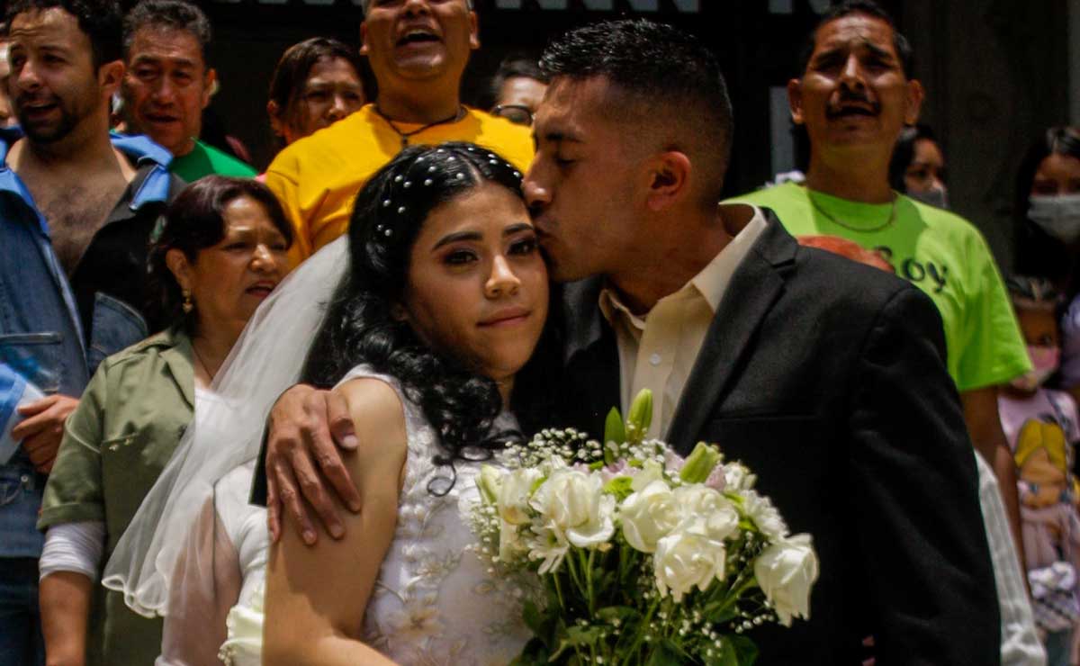 Cientos de parejas unirán sus vidas en matrimonio este 14 de febrero en Puebla | Foto: Agencia Es Imagen para El Universal Puebla