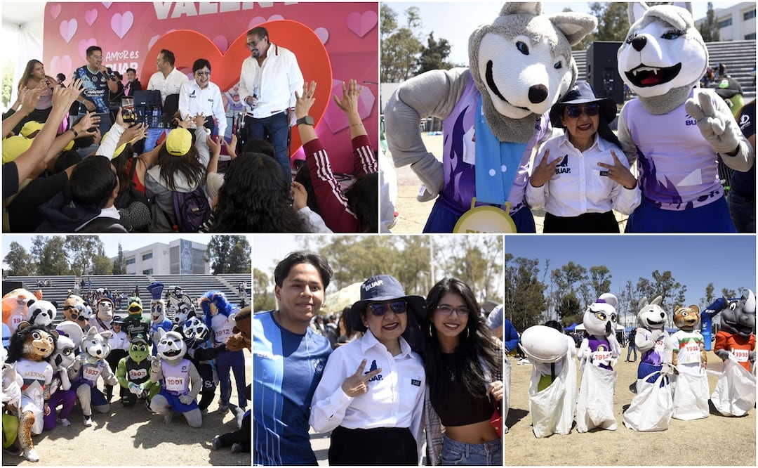 Celebra BUAP el Día del Amor y la Amistad | Foto: BUAP
