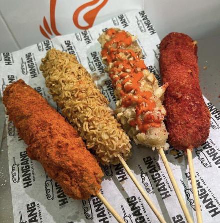 ¿Dónde comer las mejores Corn Dogs o banderillas coreanas en Puebla? 
