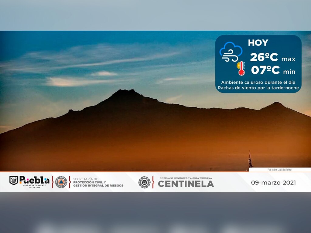 Foto: Protección Civil Municipal Puebla