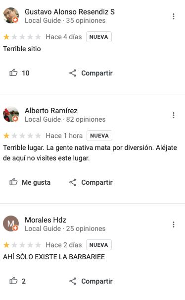Papatlazolco en Google Maps es “Lugar de Linchamiento”