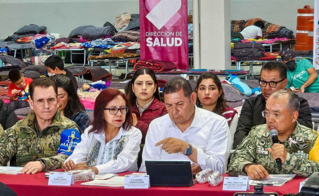 Diputados federales de Morena, PT y PVEM apoyan a las comunidades afectadas por las lluvias | Foto: Gobierno de Puebla.