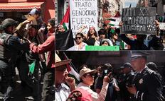 Puebla se sumó a la Jornada de Marchas pro Palestina