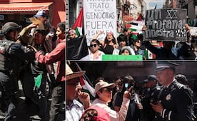 Puebla se sumó a la Jornada de Marchas pro Palestina