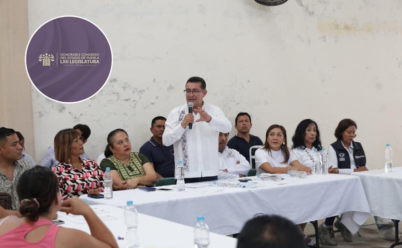 Pável Gaspar se reúne con magisterio de la Mixteca 