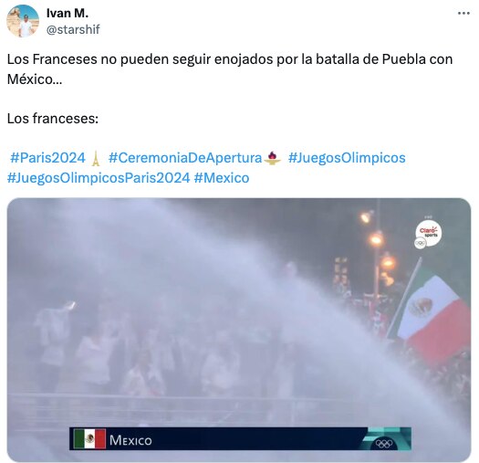 Los Franceses no pueden seguir enojados por la batalla de Puebla con México…
Los franceses:
Foto X Redes Sociales
