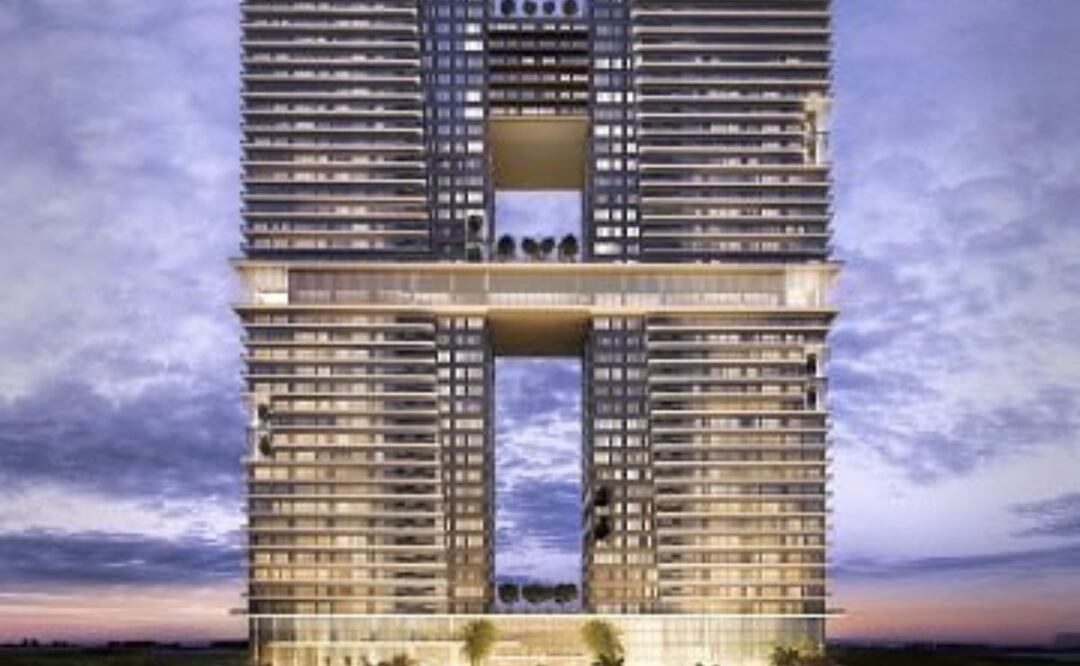 La Torre OAK58 detuvo su construcción en el sexto piso, dando paso a la especulación por fraude | Foto: OAK 58 - High living