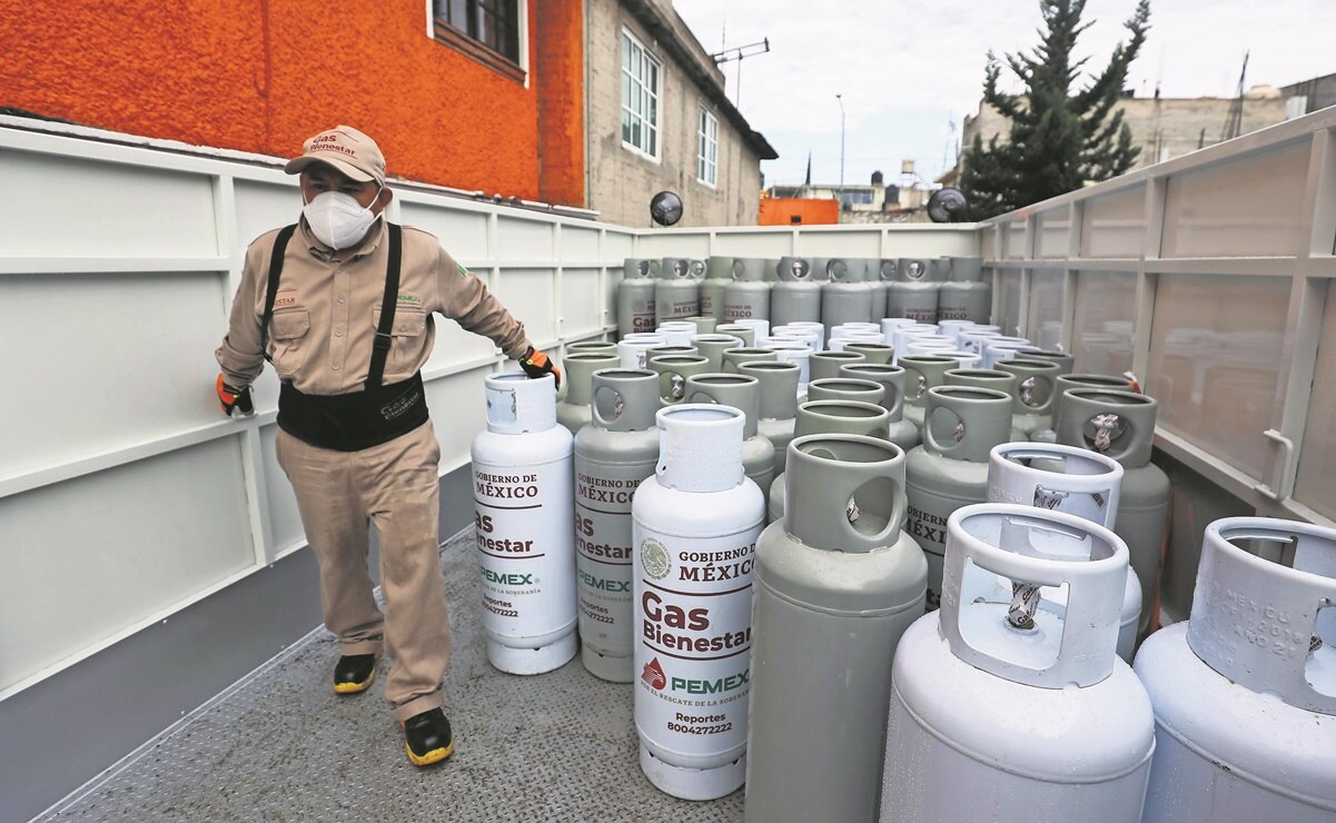 Reduce Gas Bienestar precio máximo de gas LP