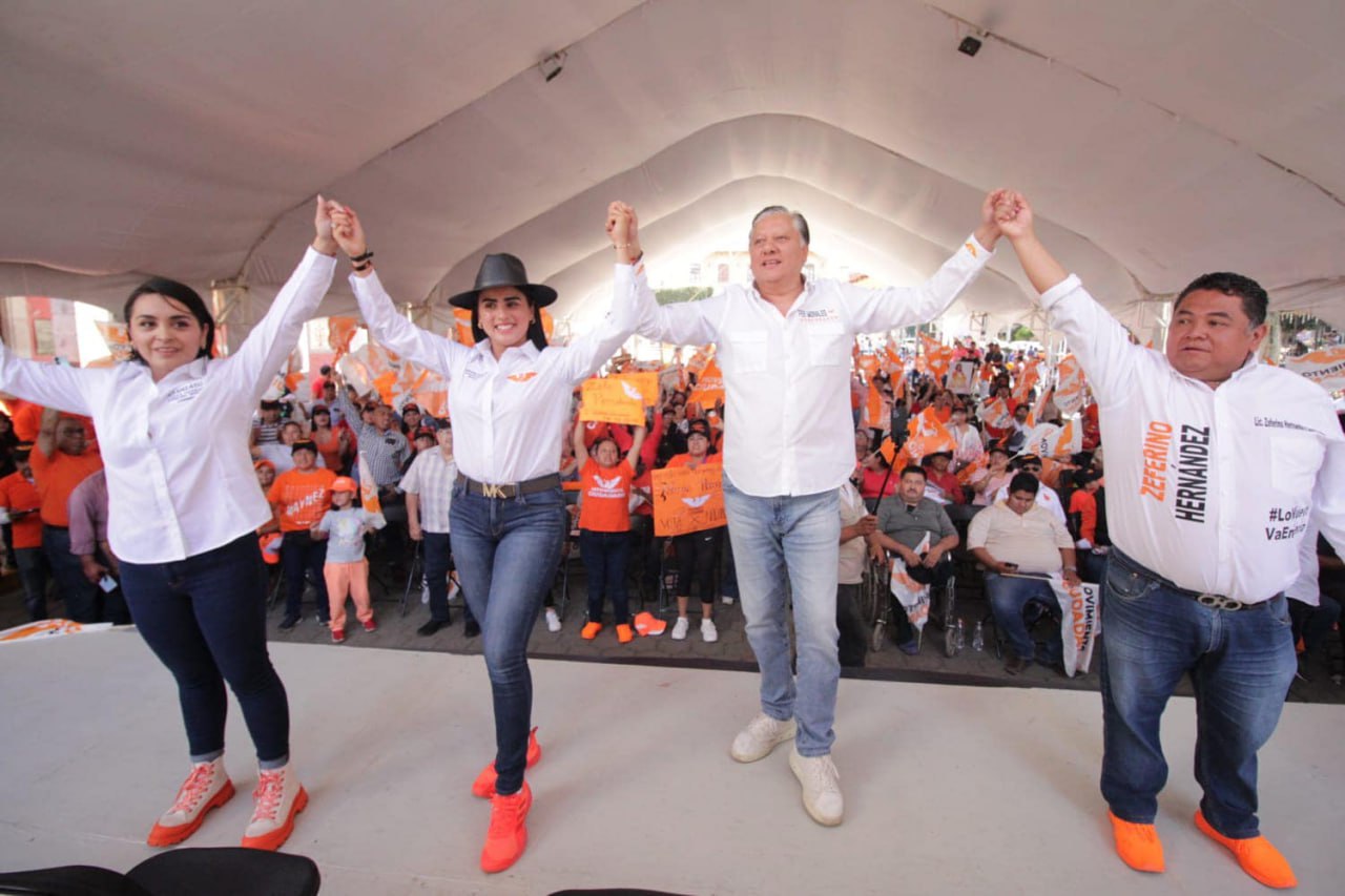 Fernando Morales estuvo de gira por el municipio de Huauchinango | Foto: Fernando Morales Martínez
