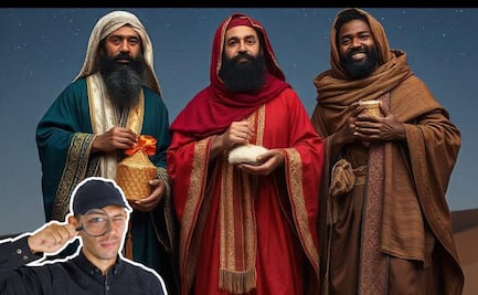 Cómo identificar a los Reyes Magos, según la IA
