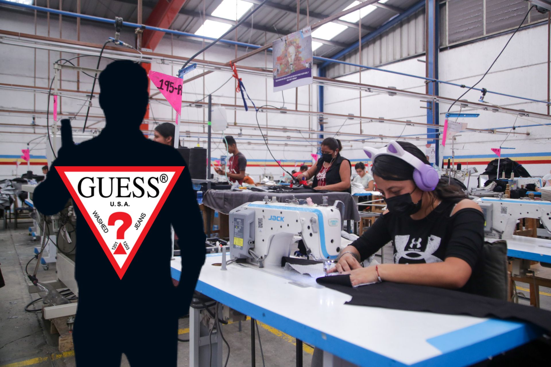 Los jeans de Guess de elaboran en Puebla | Foto: EsImagen / Guess