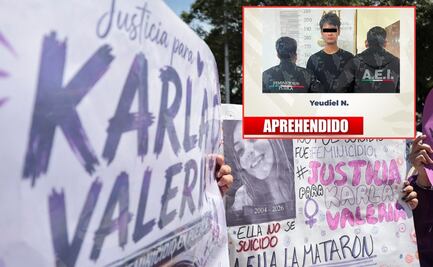 Sí fue feminicidio, detienen al esposo de Karla Valeria