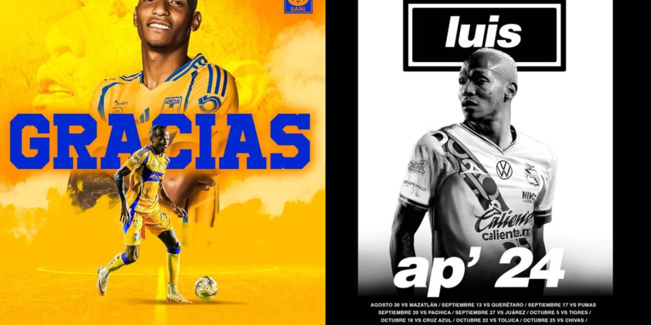 Luis Quiñones llega al Club de Futbol Puebla / Foto Redes Sociales