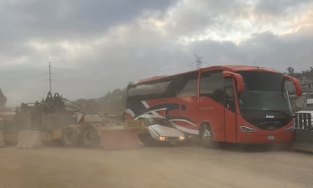 Accidente en la autopista México-Puebla provoca cierre hacia la CDMX